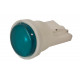 Світлодіодна лампа AllLight T10 1 діод COB W2, 1x9, 5d 12V BLUE