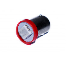 Світлодіодна лампа AllLight T 8.5 1 діод 5050 BA9S 12V 0.45W RED