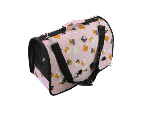 Сумка-перенесення для котів та собак Taotaopets 246610 Kats M Pink (5537-17417) Сумка-перенесення для котів та собак Taotaopets 246610 Kats M Pink (5537-17417)