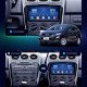 Штатна магнітола 9" Lesko для Mercedes-Benz C-Клас II (W203) Рестайлінг 2004-2008 6/128Gb 4G Wi-Fi GPS Top