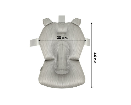 Матрацик у ванну з кріпленнями Bestbaby 341 44х30 см Green 13241-85699