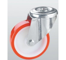 Колесо поворотне STANDART з отвором Longway 100 мм (4305-ST-100-R)