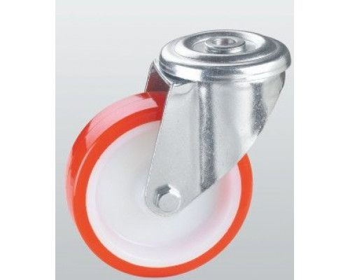 Колесо поворотне STANDART з отвором Longway 100 мм (4305-ST-100-R) Колесо поворотне STANDART з отвором Longway 100 мм (4305-ST-100-R)