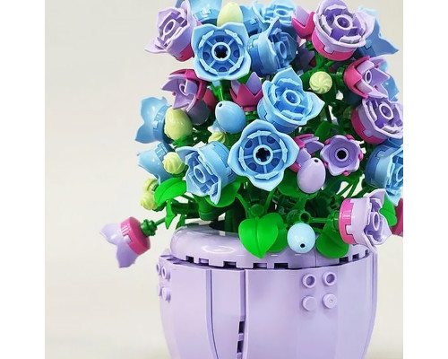 3D-конструктор Jie Star 92360 Bell flower 372 деталі 13215-84636