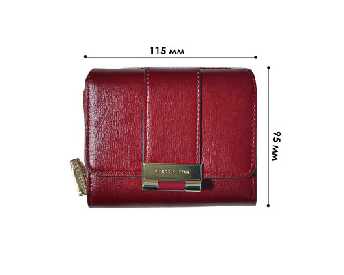 Жіночий гаманець Eastern STAR C319-2B 11,5х9,5 см Червоний 13196-84705