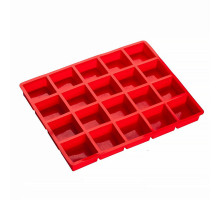 Силіконова форма CUMENSS AI-820 Cube 20 Red для льоду