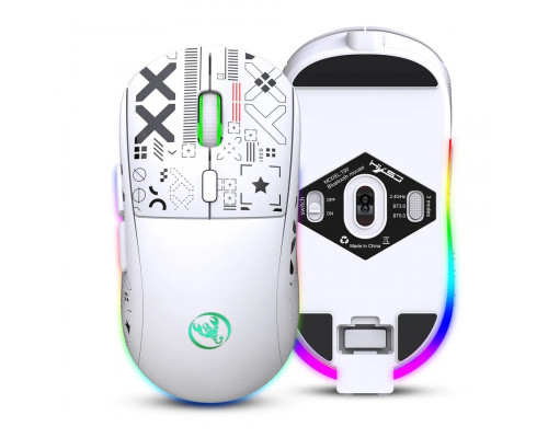Миша бездротова Imice HYSJ Т90 2.4G + Bluetooth White Миша бездротова Imice HYSJ Т90 2.4G + Bluetooth White
