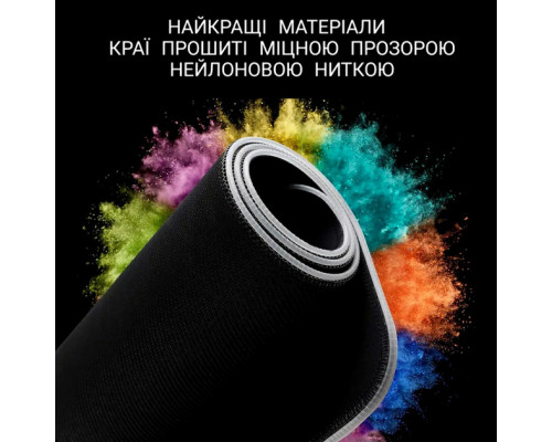 Ігрова поверхня з RGB підсвіткою FeelTouch 800х300х3 мм Black Ігрова поверхня з RGB підсвіткою FeelTouch 800х300х3 мм Black