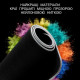 Ігрова поверхня з RGB підсвіткою FeelTouch 800х300х3 мм Black