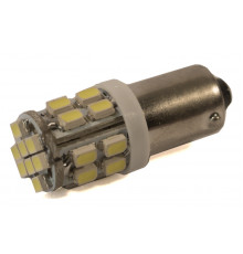 Світлодіодна лампа AllLight T 8.5 24 діода 1206 BA9s 12V WHITE