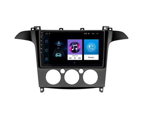 Штатна магнітола 9" Lesko для Ford S-MAX I 2006-2010 1/16Gb/ Wi-Fi Optima Ford Штатна магнітола 9" Lesko для Ford S-MAX I 2006-2010 1/16Gb/ Wi-Fi Optima Ford