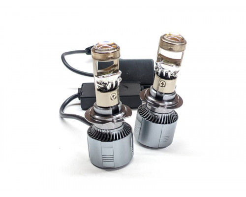 Комплект світлодіодних лінз HeadLight GT4 H7 Комплект світлодіодних лінз HeadLight GT4 H7