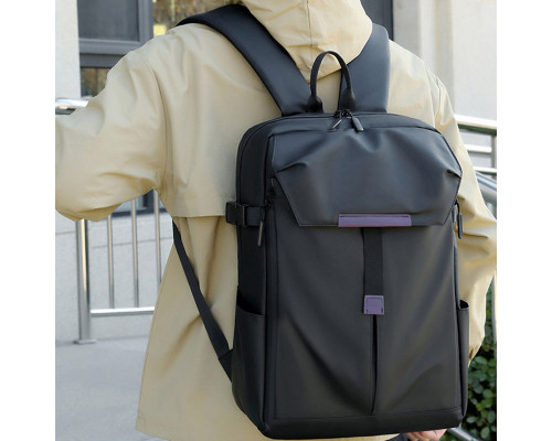 Рюкзак міський No Brand BLH6868 44х29 см Black 13083-84486