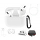 Чохол силіконовий 6 в 1 DS Case для Apple AirPods Pro White (3435132352)