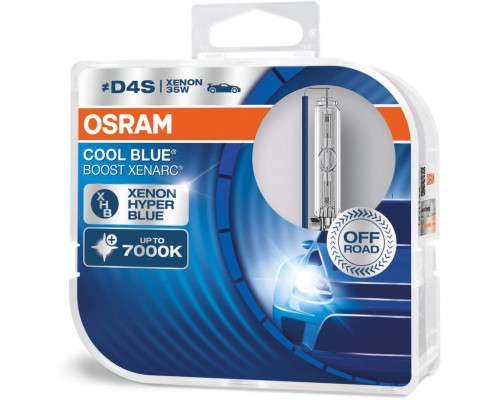 Автолампа ксенон OSRAM 66440CBB-DUO COOL BLUE BOOST D4S 85V 35W P32d-5 XENARC комплект Автолампа ксенон OSRAM 66440CBB-DUO COOL BLUE BOOST D4S 85V 35W P32d-5 XENARC комплект