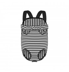 Рюкзак-кенгуру для тварин No Brand DT834 Strip Black-White S 12704-84183