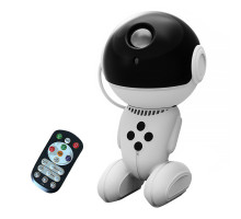 Проєктор Lesko Black Hole Galaxy Projector з таймером і обертом на 360°