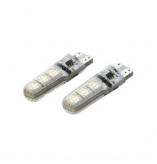 Комплект світлодіодних ламп TBS T10-5050-6RGB з пультом ДК