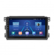 Штатна магнітола Lesko для Smart Fortwo 451 2007-2010 9" 6/128Gb 4G Wi-Fi GPS Top (12577-75600)