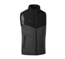 Жилетка з підігрівом Lesko 2208 2XL Black-Grey
