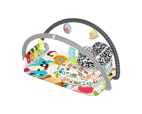 Дитячий розвиваючий килимок YRB SDZ-1817 Elephant Чорний 40х62х41 см 13202-84443