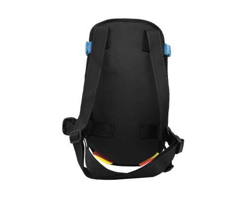 Рюкзак-кенгуру для тварин Lesko DT834 Rainbow M перенесення котам собакам Рюкзак-кенгуру для тварин Lesko DT834 Rainbow M перенесення котам собакам