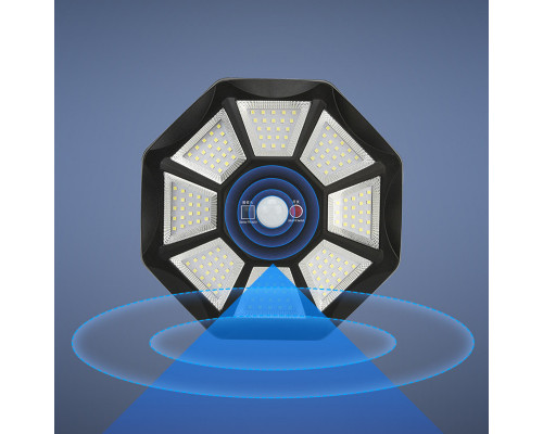 Кемпінговий ліхтар підвісний із сонячною батареєю пультом X-BALOG BL-ZB168A 13257-84515